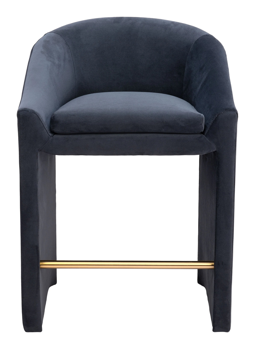 Emas Counter Stool Midnight Gray - AmericanHomeFurniture