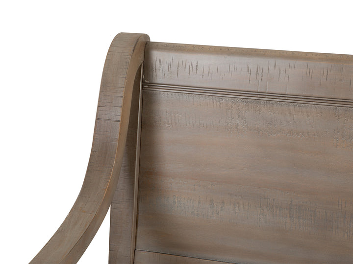 Paxton Place Dovetail Grey Bench - D4805-79