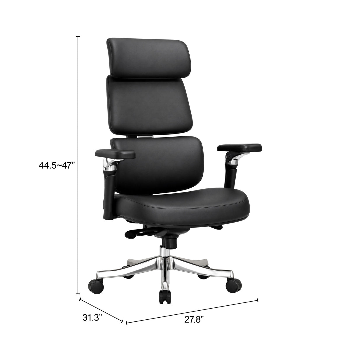Portia Office Chair Black - 111281