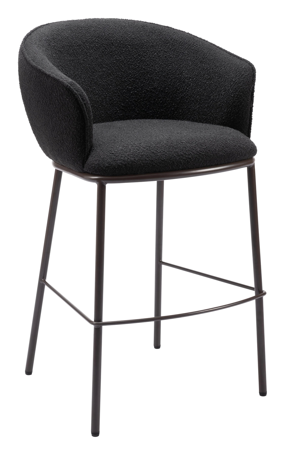 Essen Barstool Black & Bronze - AmericanHomeFurniture