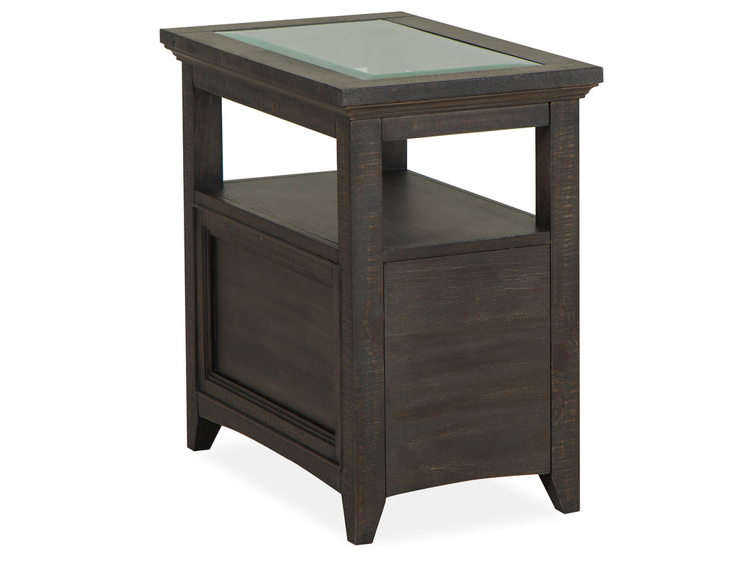 Westley Falls Graphite Chairside End Table - T4399-10