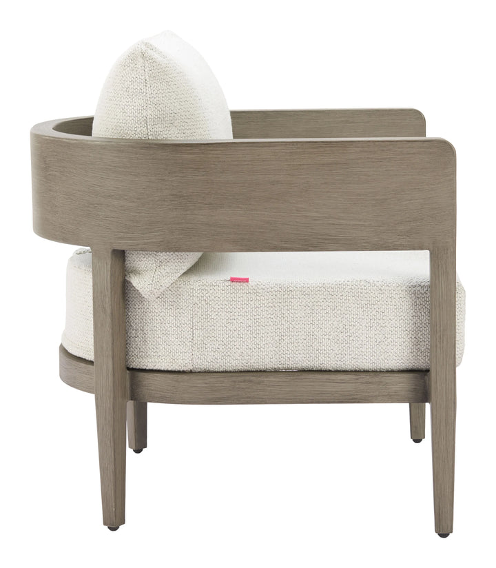 Foret Armchair Beige - AmericanHomeFurniture