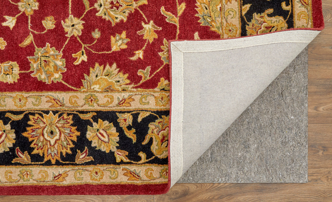 Rectangle/5' x 8'/Red/Black