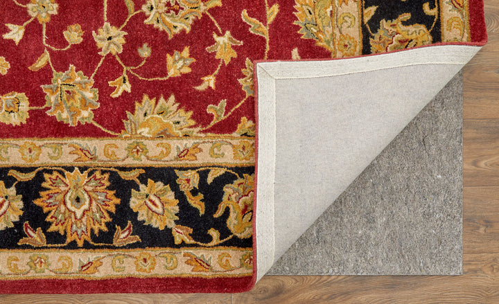 Rectangle/5' x 8'/Red/Black