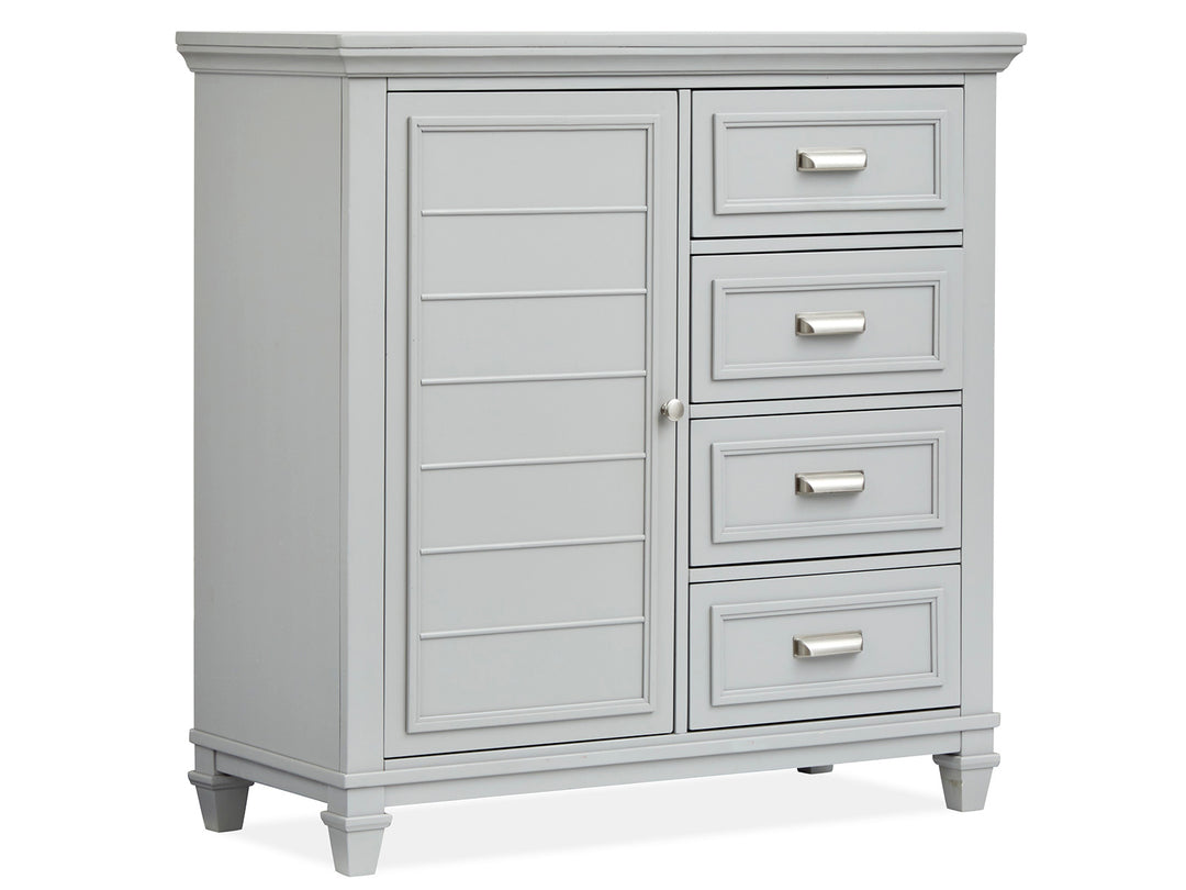 Charleston Harbor Gray Grey Door Chest - B5611-13GY