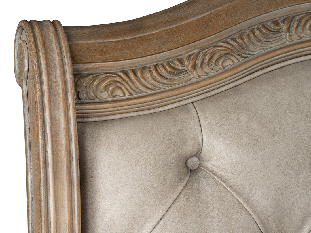 Marisol Fawn California King Upholstered Sleigh Bed - B5132-72