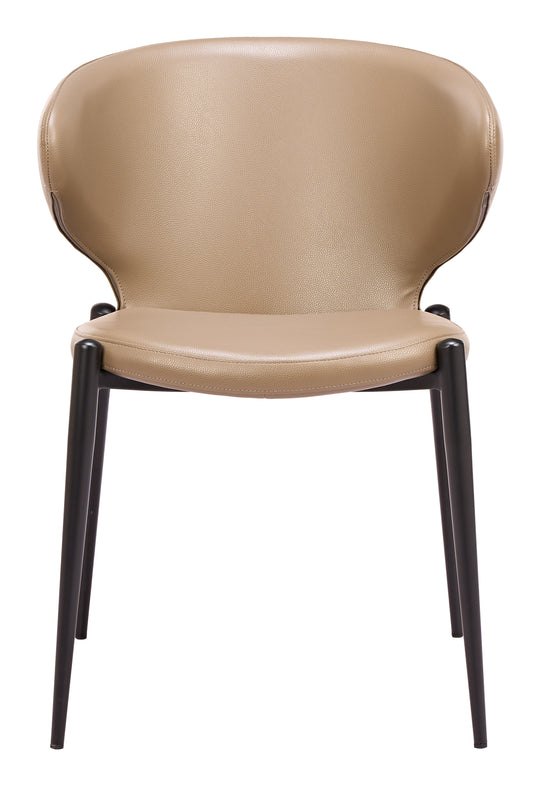 Lino Dining Chair (Set of 2) Taupe - 111206