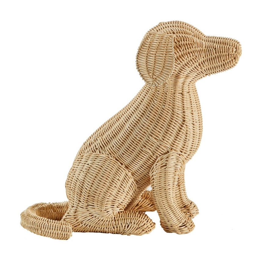 Potcake Wicker Dog (Lg) - 46337910