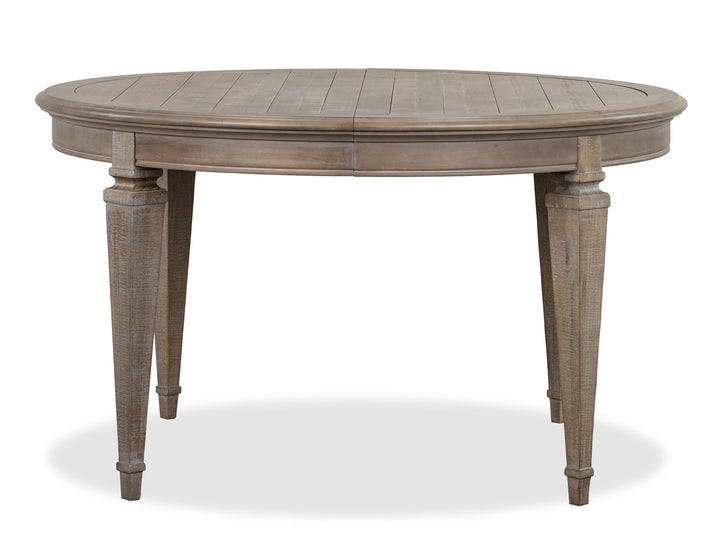 Lancaster Dovetail Grey Extendable Round Dining Table - D4352-25