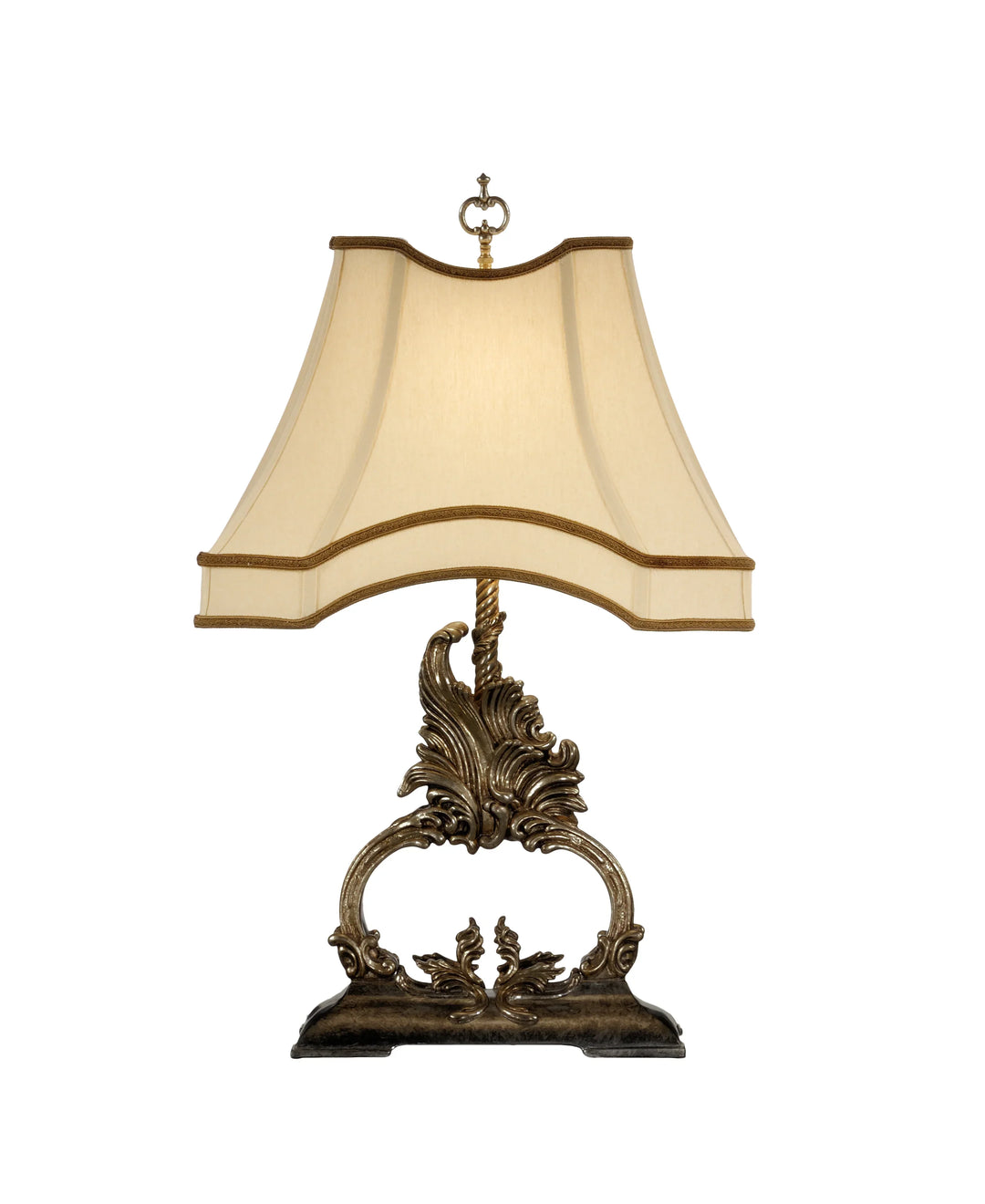 American Home Furniture Wildwood Gilt Flourish Lamp