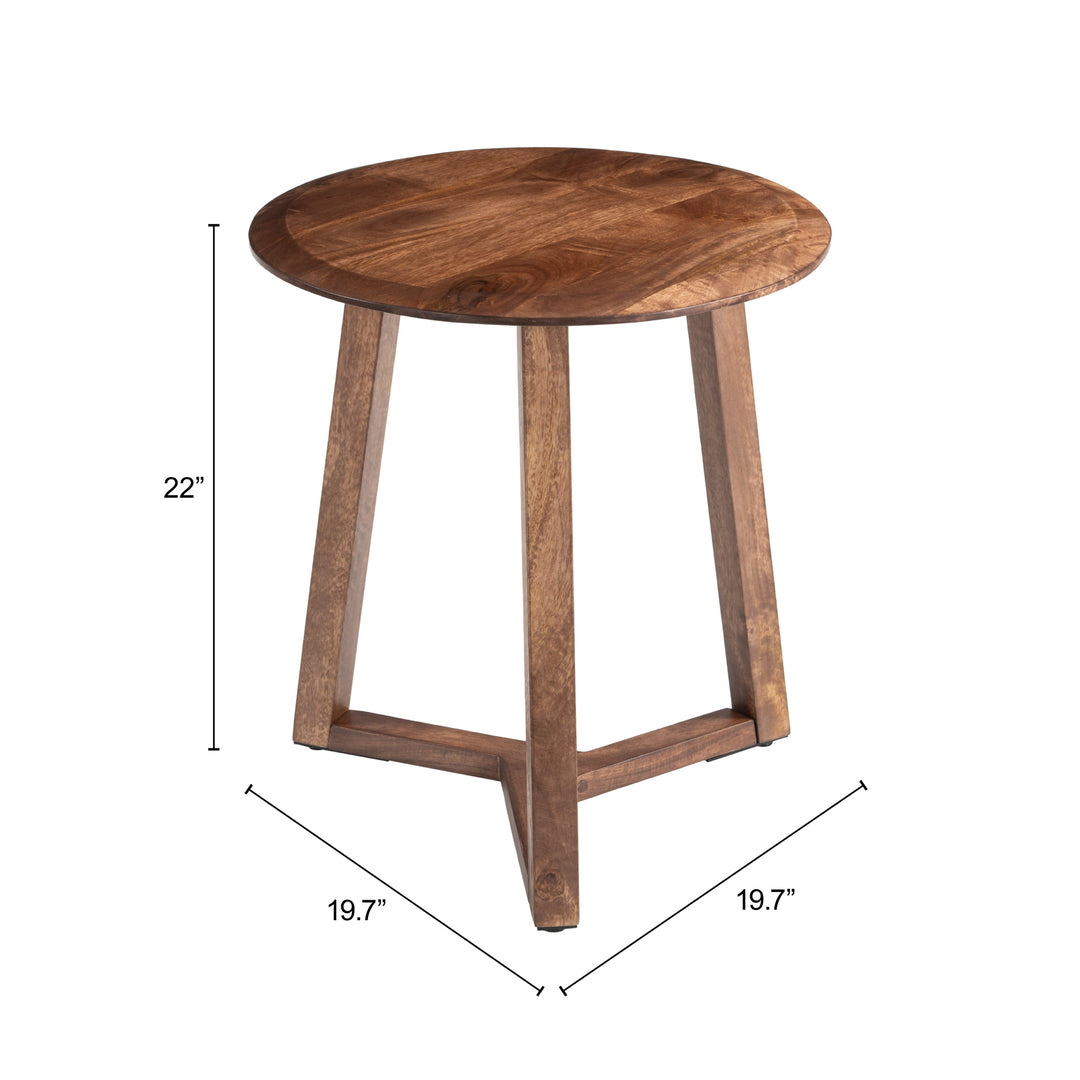 Macaria Side Table Walnut - 111168