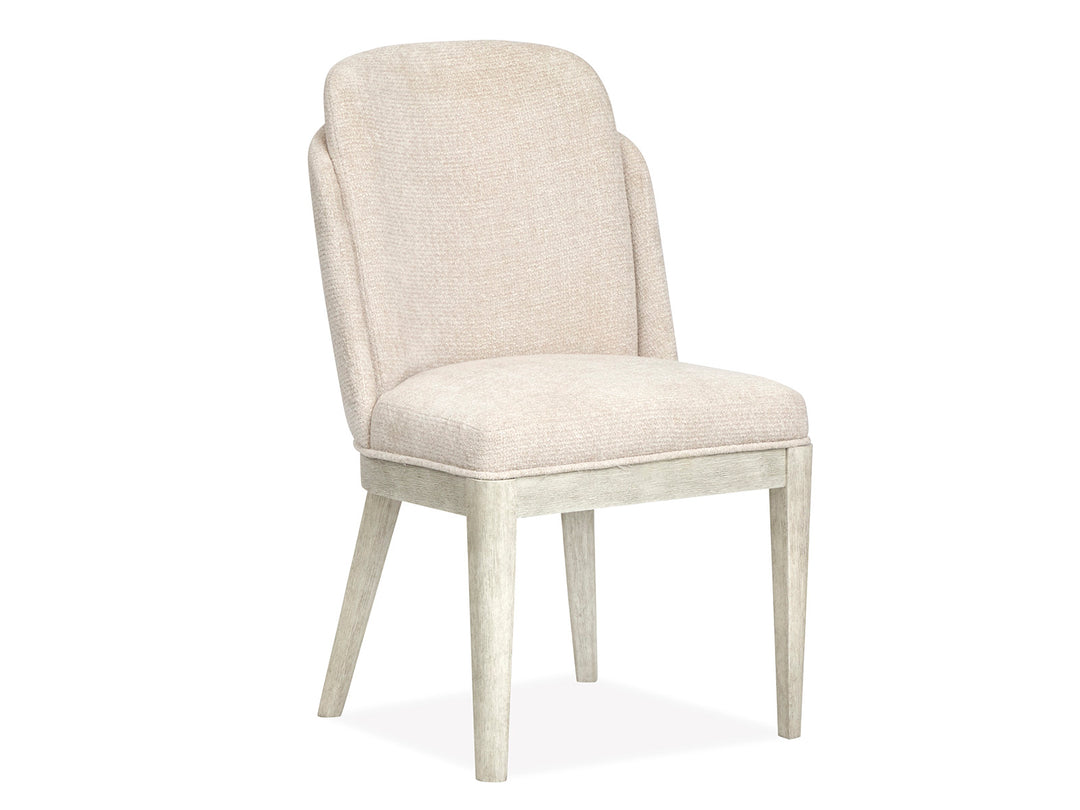 Lorelei Misty Cloud Upholstered Host Chair - Set of 2 - D5893-66