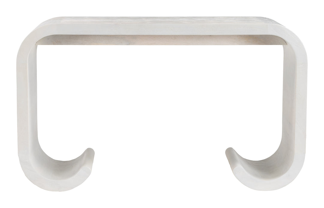 Dena Console Table Whitewashed - 111035