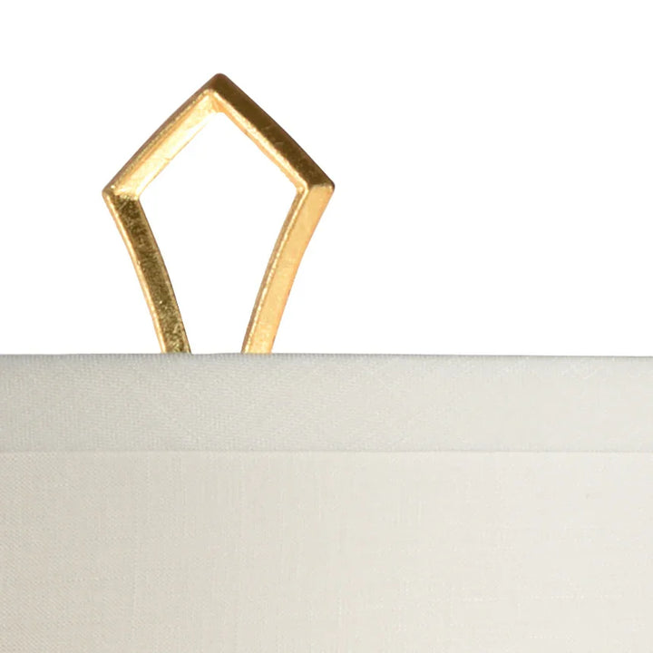 Sea Mist Glaze/Antique Gold Leaf