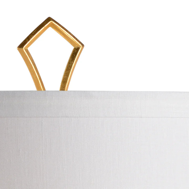 Turkish Blue Glaze/Antique Gold Leaf