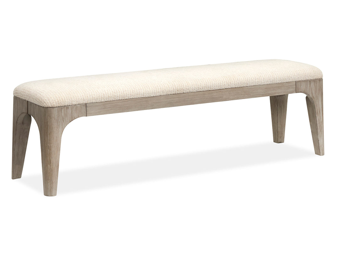Braelyn Dorian Grey Long Bench - D5874-68