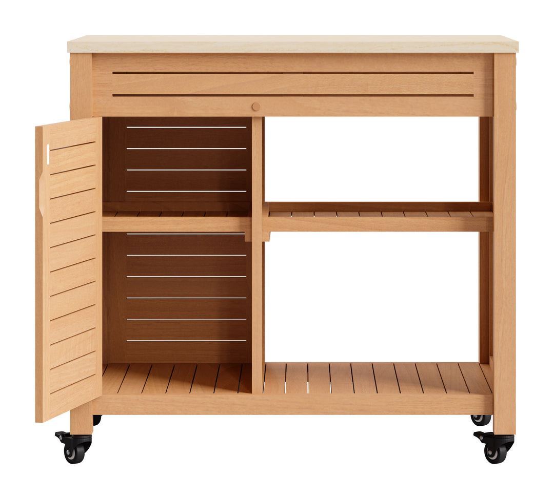 Valtan Bar Cart Natural