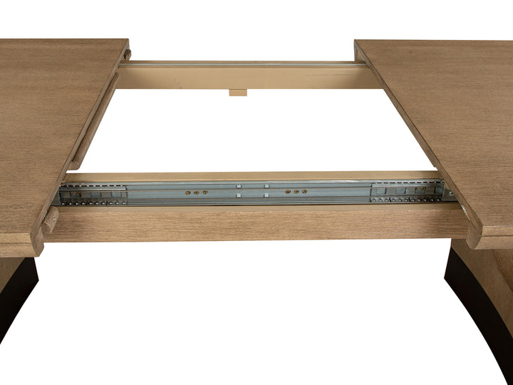 Tristan Swiss Coffee Extendable Trestle Dining Table - D5878-21