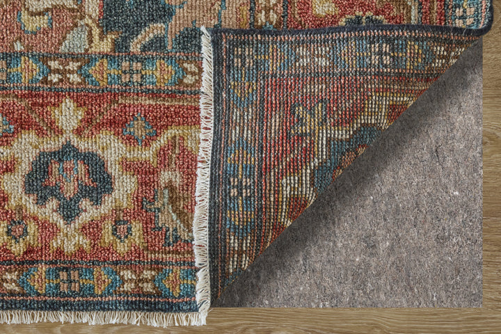 Rectangle/2' x 3'/Navy/Rust