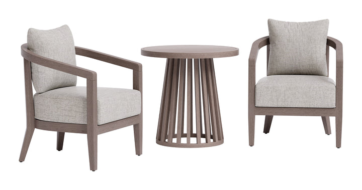 Viola Patio Seating Set Brown