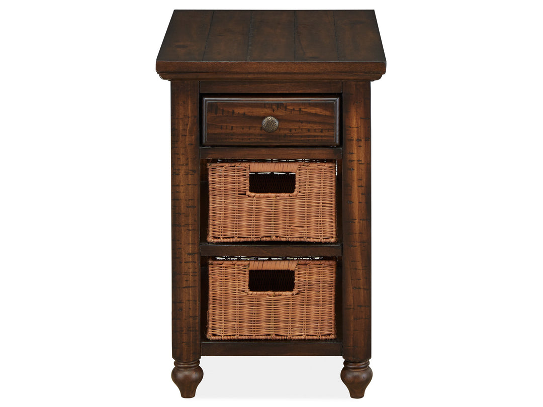 Cottage Lane Coffee Rectangular Chairside End Table - T3521-10
