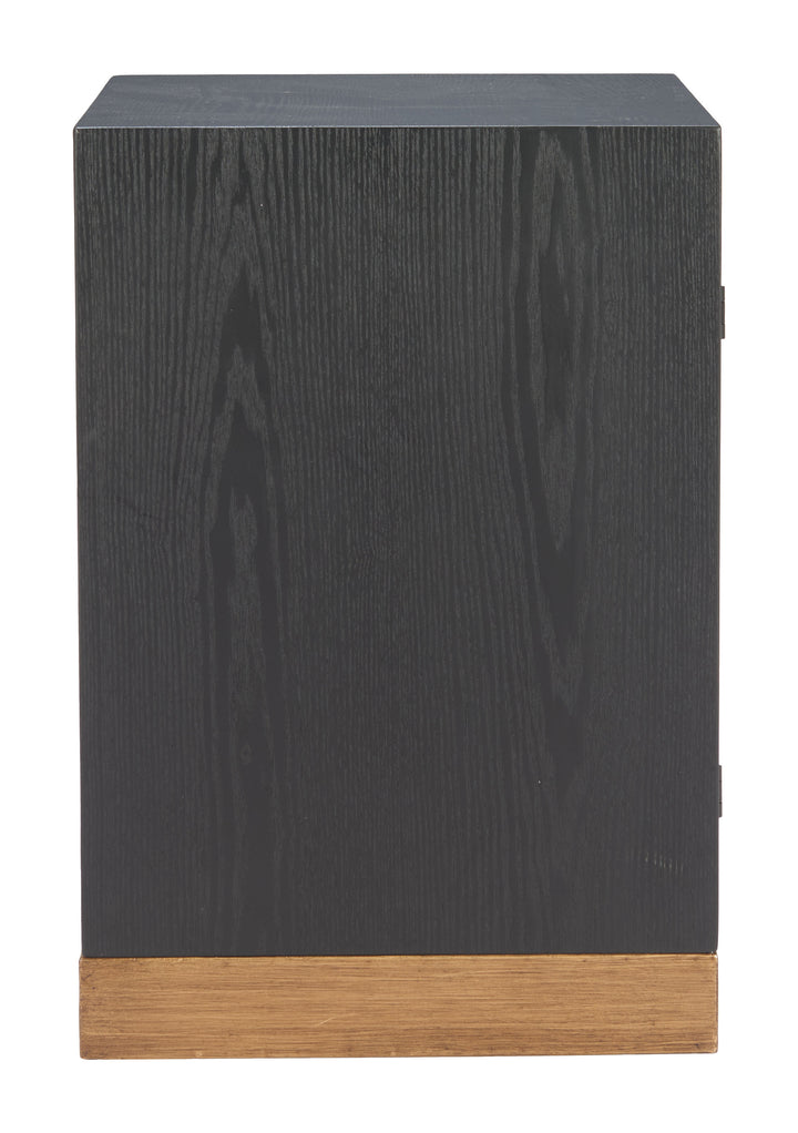 Trazo Side Table Black
