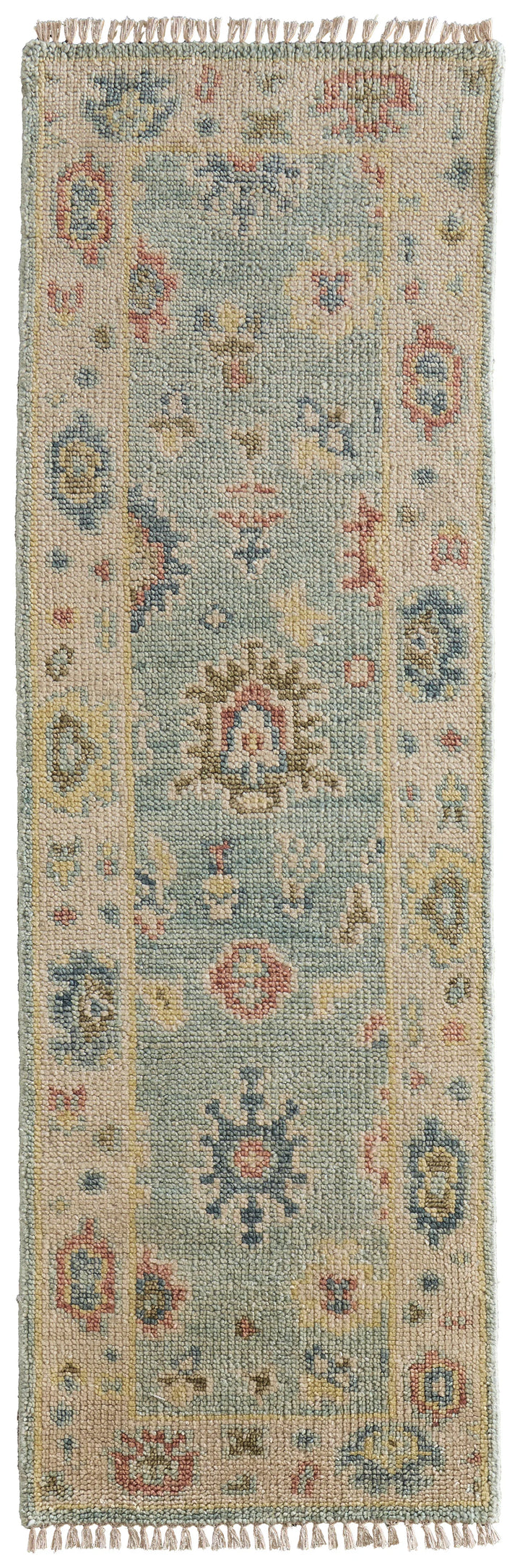 Runner/2'6" x 10'/Blue/Ivory