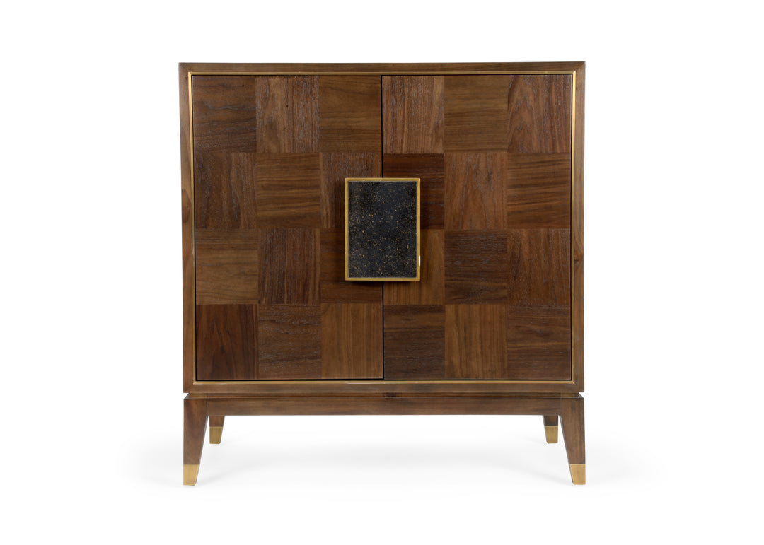 Andros Black Walnut Cabinet - 490561