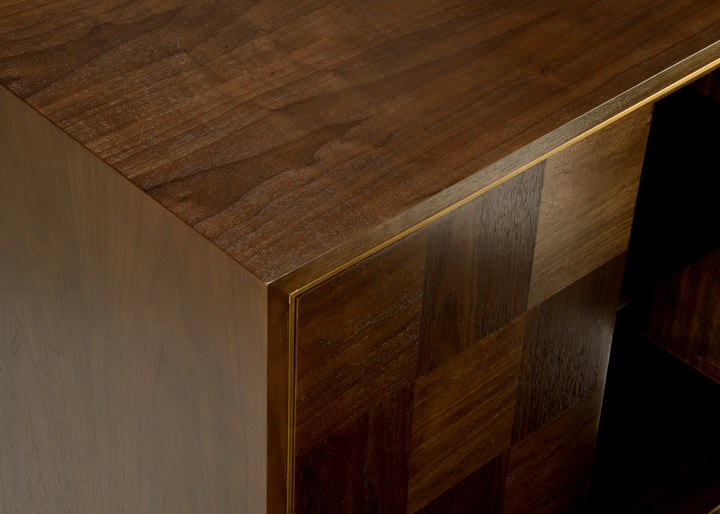 Andros Black Walnut Cabinet - 490561