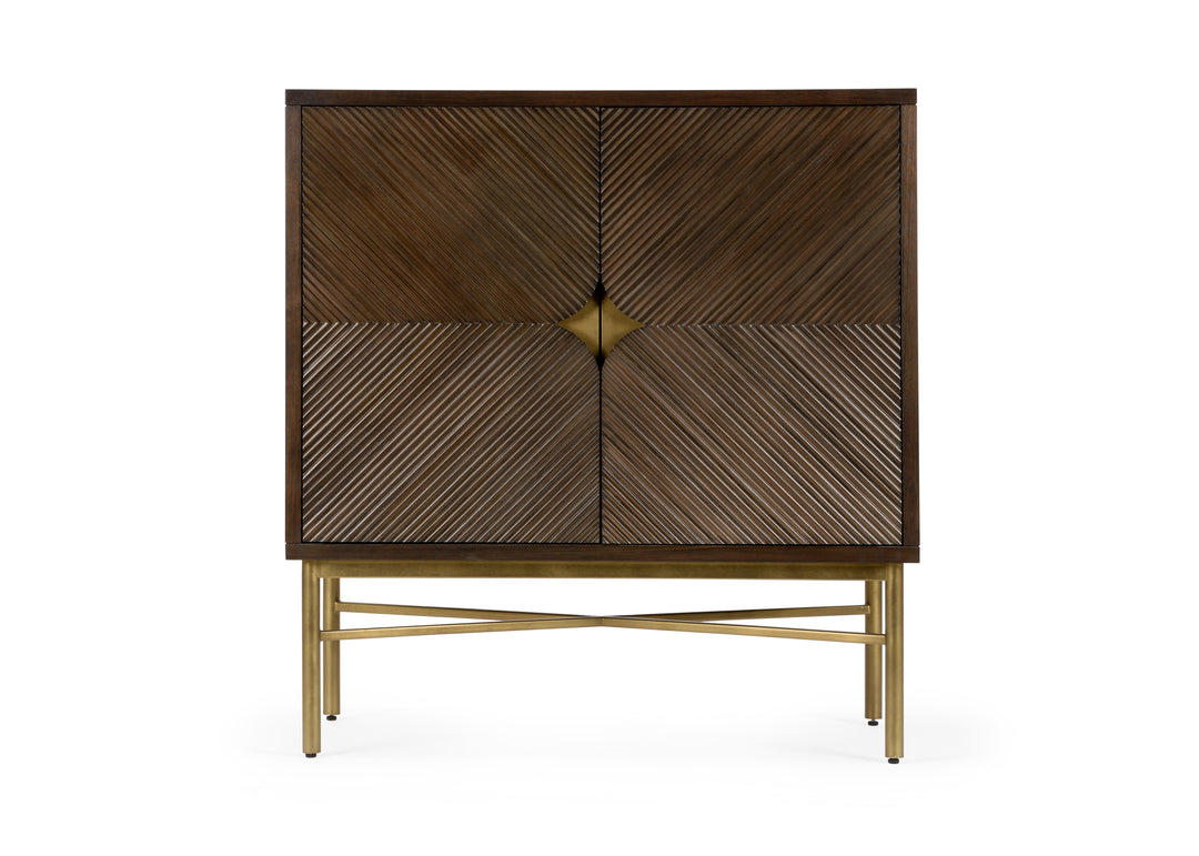 Samana Black Walnut Cabinet - 490562