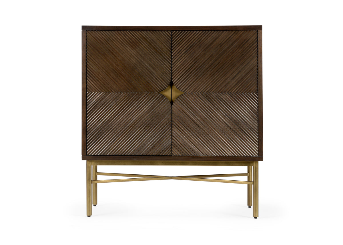Samana Black Walnut Cabinet - 490562