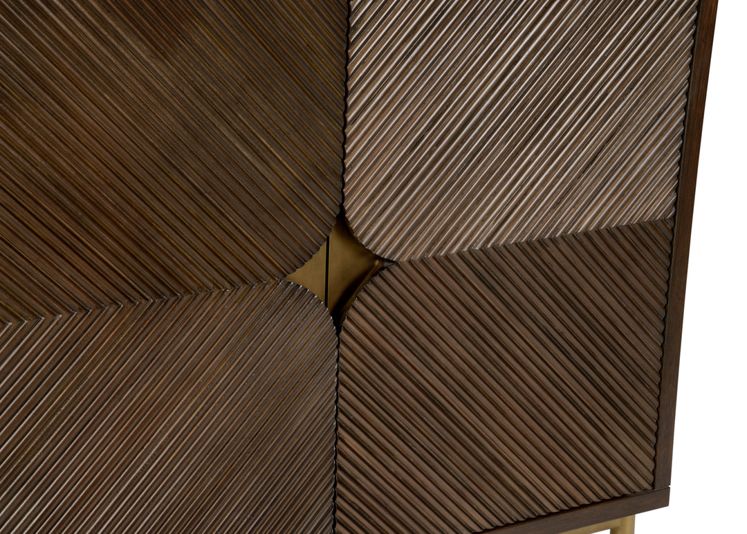 Samana Black Walnut Cabinet - 490562