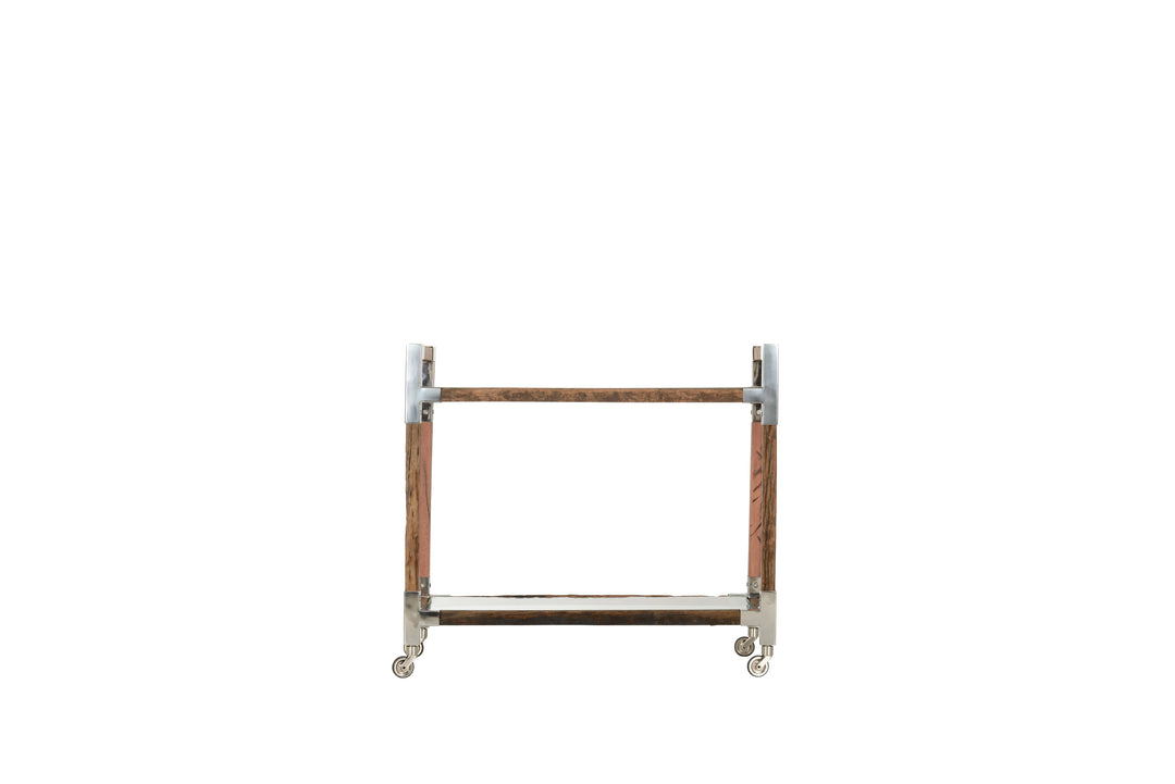 Rustic Glam Bar Cart (Lg) - 490610