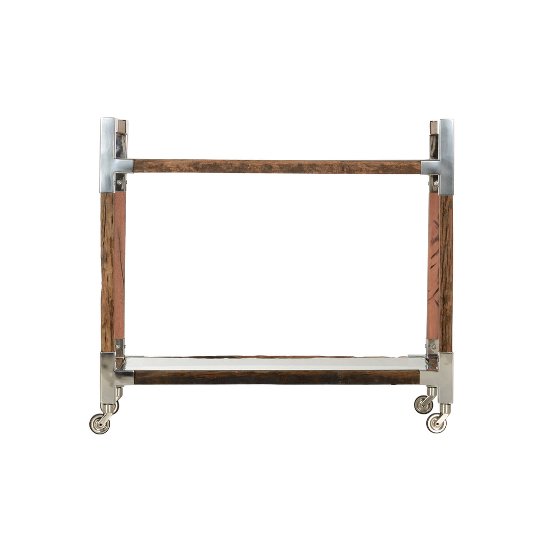 Rustic Glam Bar Cart (Lg) - 490610