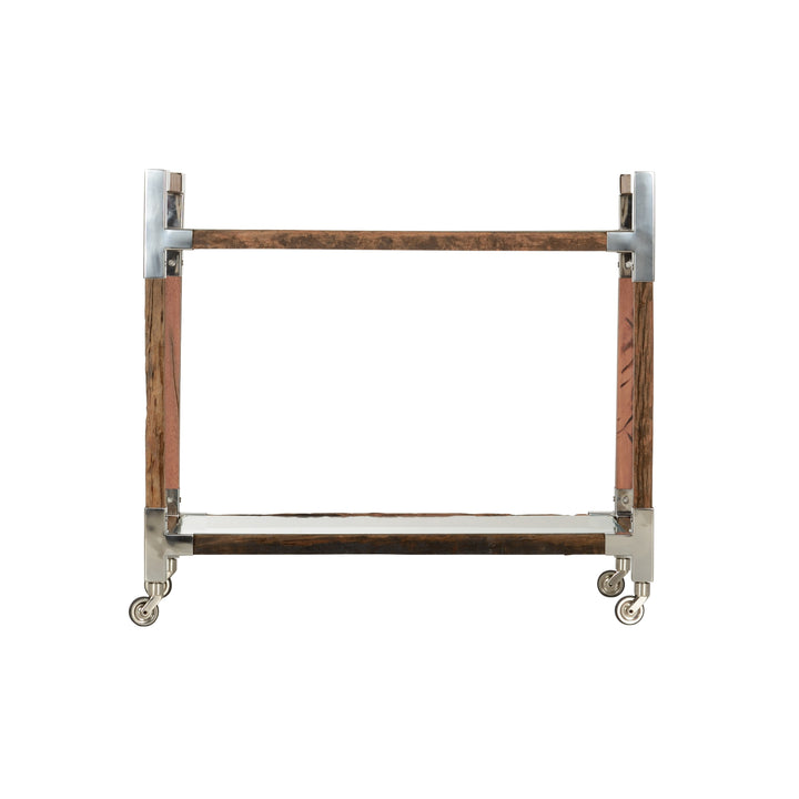 Rustic Glam Bar Cart (Lg) - 490610