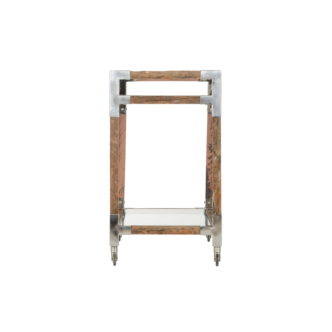 Rustic Glam Bar Cart (Lg) - 490610