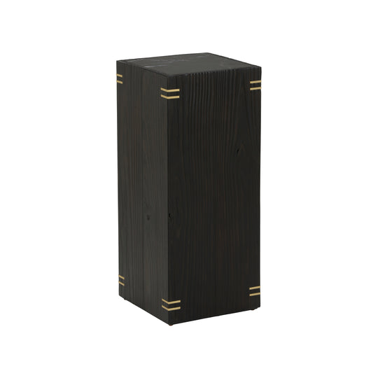 Shou Sugi Ban Pedestal - Medium - 490801