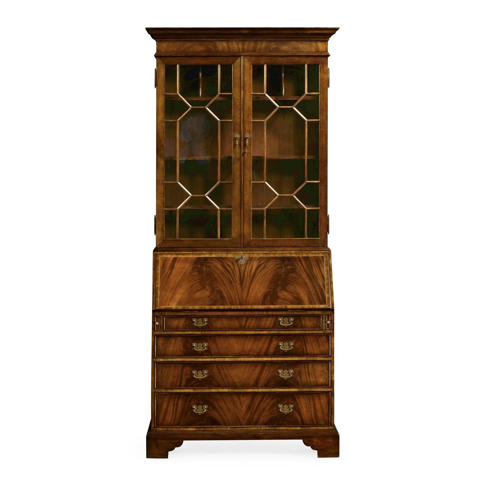 Jonathan Charles Buckingham Georgian Mahogany Secretary DESKS