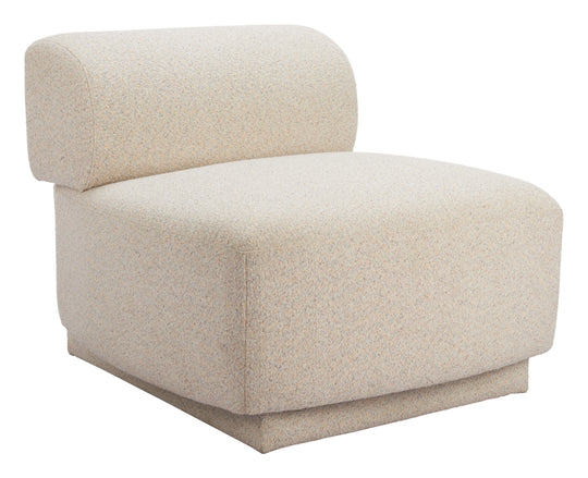 Zuo Anese Accent Chair Multigrain Beige ACCENT + LOUNGE CHAIRS
