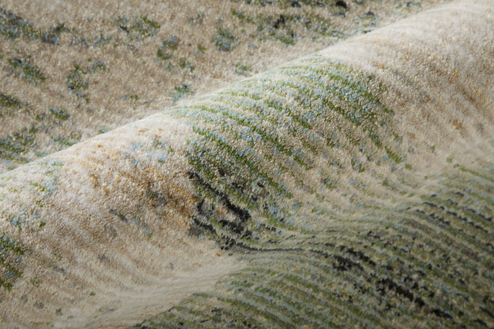 Rectangle/Green-Beige