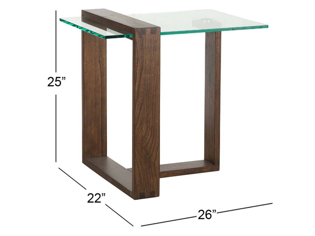 Bristow Acorn Rectangular End Table - T4527-03