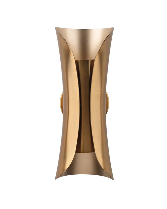 Jamie Young Capsule 1-Light Steel Sconce, Antique Brass WALL SCONCES