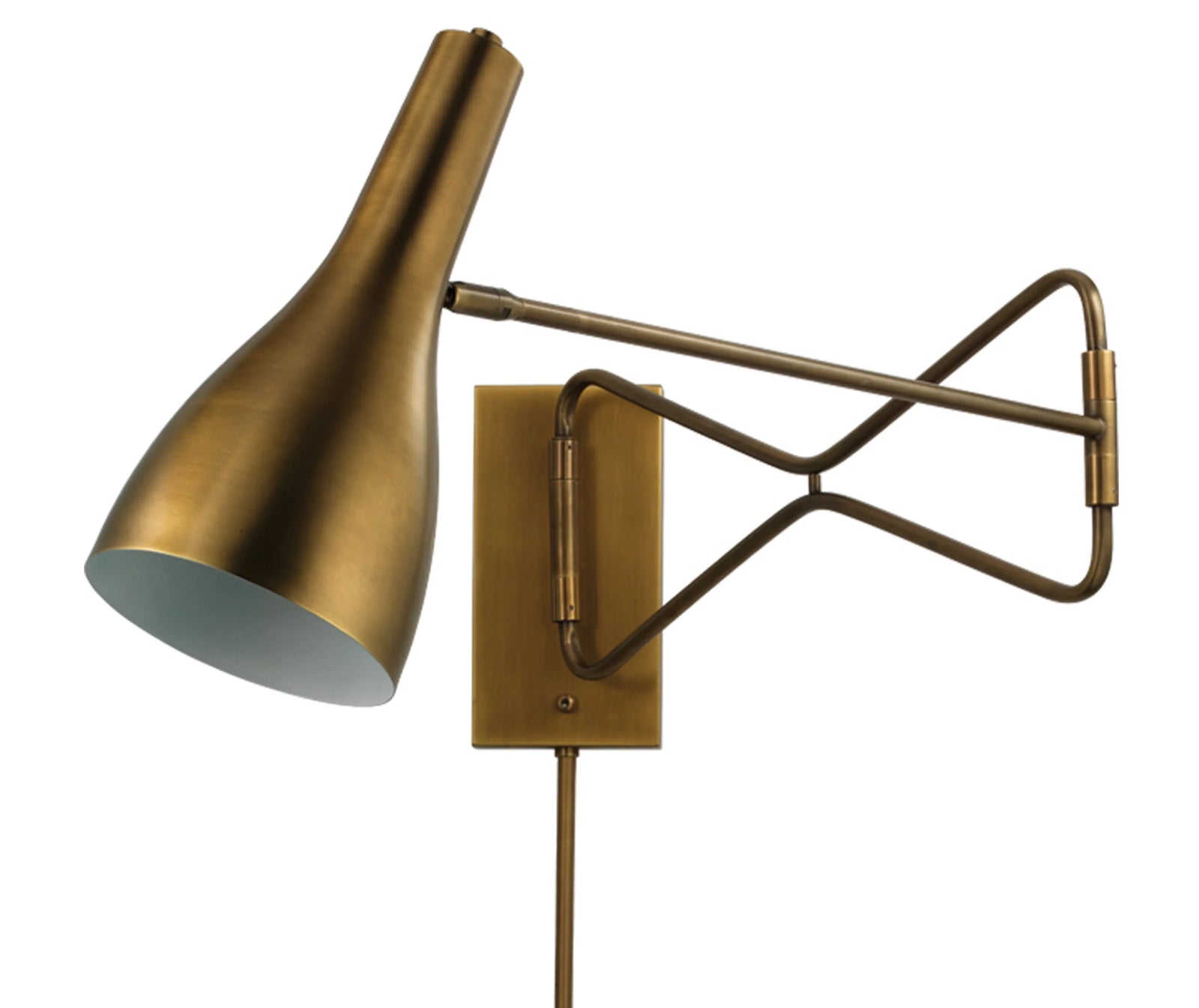 Jamie Young Lenz Swing Arm Wall Sconce WALL SCONCES