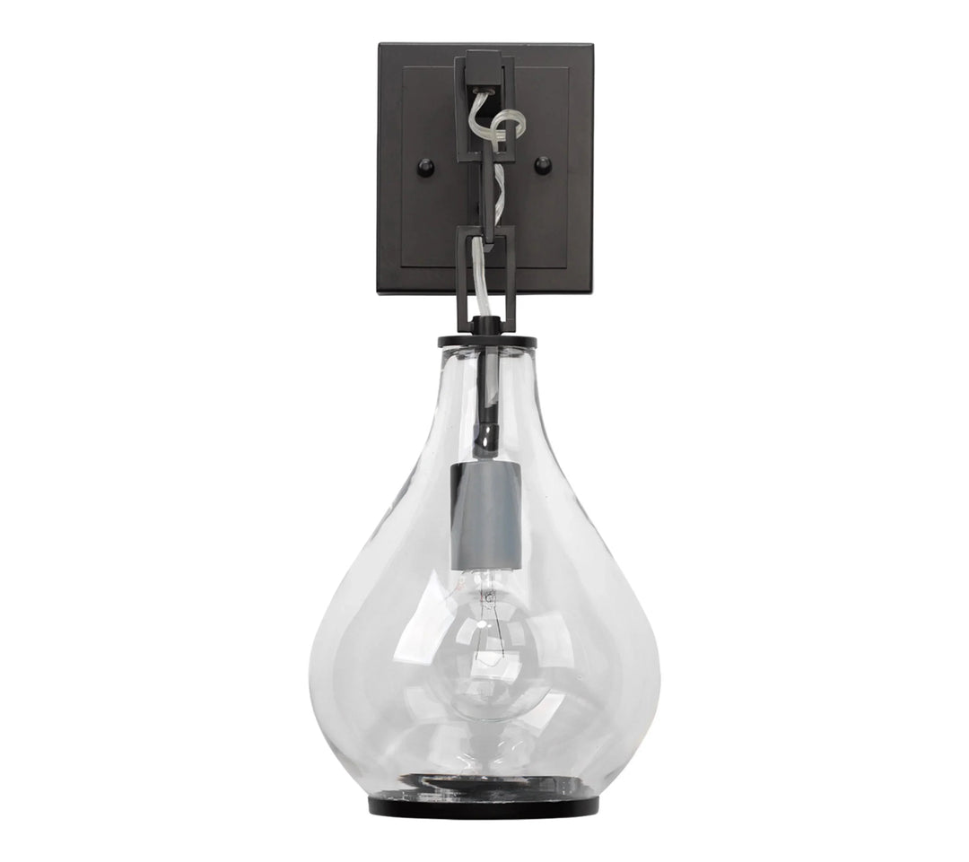 Tear Drop Hanging Wall Sconce