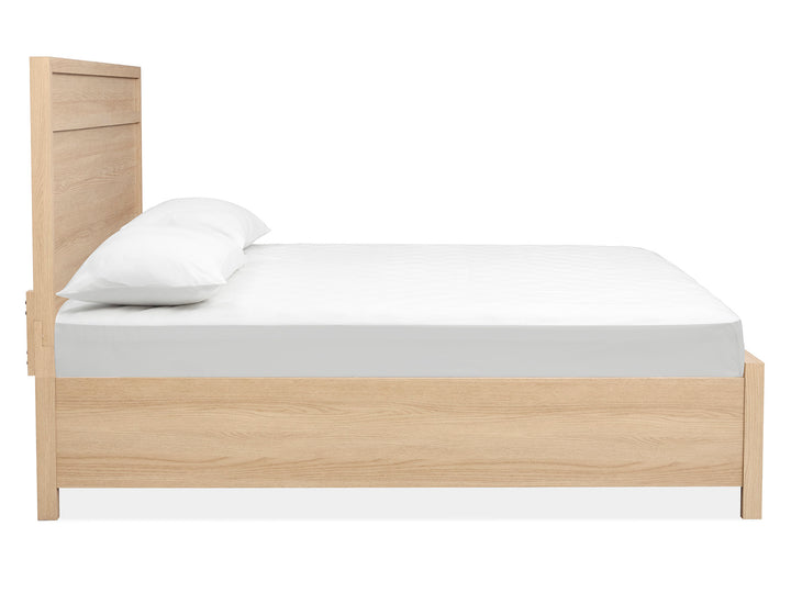 Merrifield Sandstone Beige King Panel Bed - B5906-64