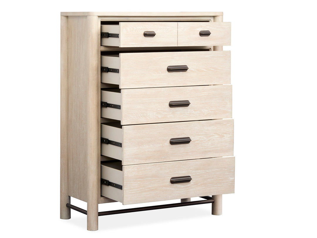 Sunset Cove Sanibel Brown 5 Drawer Chest - B5783-10