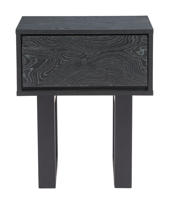 Gus Nightstand Black - 110638