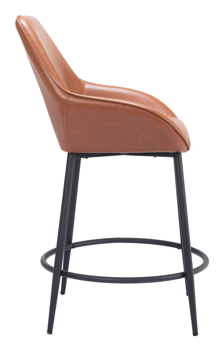 Vila Counter Stool (Set of 2) Brown - 109952