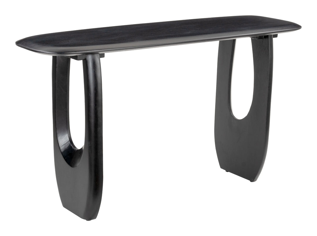 Arasan Console Table Black - AmericanHomeFurniture