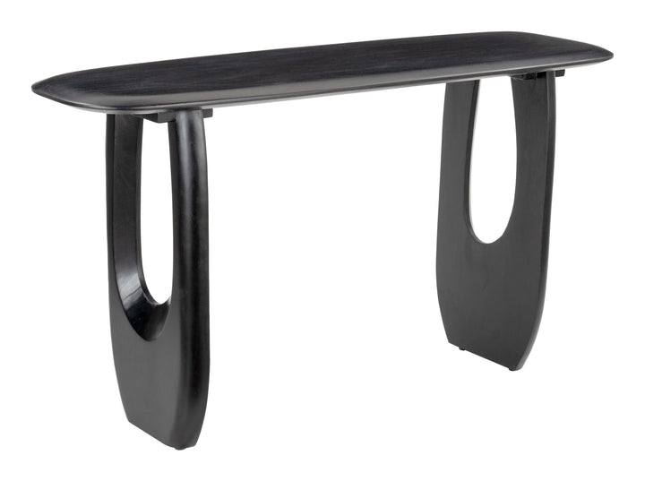 Arasan Console Table Black - AmericanHomeFurniture